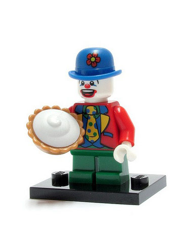 Set col05-9 Small Clown, Series 5 (Complete Set with Stand and Accessories)