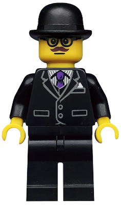 Display of LEGO Collectible Minifigures Businessman
