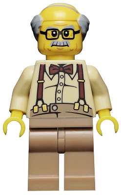 This LEGO minifigure is called, Grandpa, Series 10 (Minifigure Only without Stand and Accessories) . It's minifig ID is col152.
