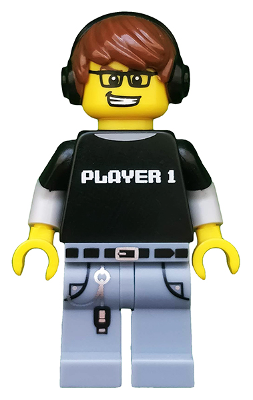 This LEGO minifigure is called, Video Game Guy, Series 12 (Minifigure Only without Stand and Accessories) . It's minifig ID is col182.