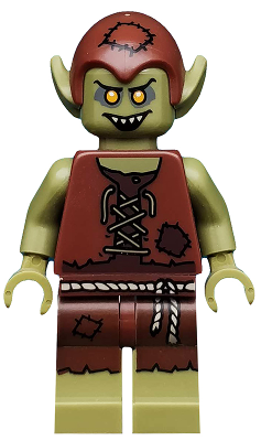 This LEGO minifigure is called, Goblin, Series 13 (Minifigure Only without Stand and Accessories) . It's minifig ID is col199.