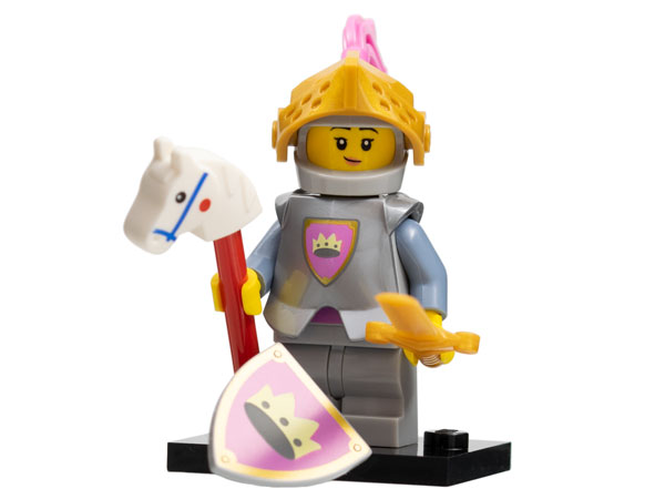 Box art for LEGO Collectible Minifigures Knight of the Yellow Castle, Series 23 