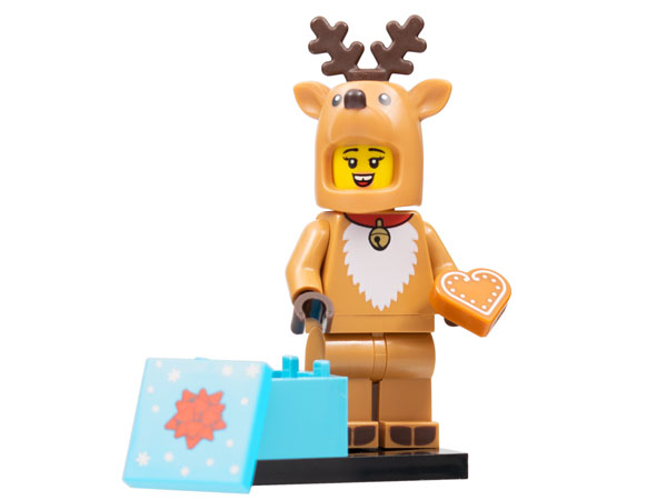 Box art for LEGO Collectible Minifigures Reindeer Costume, Series 23 