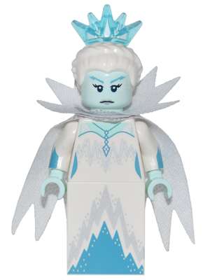 This LEGO minifigure is called, Ice Queen, Series 16 (Minifigure Only without Stand and Accessories) . It's minifig ID is col244.