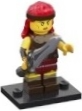 Box art for LEGO Collectible Minifigures Fierce Barbarian, Series 25 