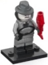 Box art for LEGO Collectible Minifigures Film Noir Detective, Series 25 