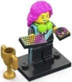 Box art for LEGO Collectible Minifigures E-Sports Gamer, Series 25 