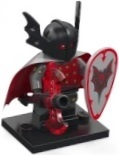 Box art for LEGO Collectible Minifigures Vampire Knight, Series 25 