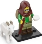 Box art for LEGO Collectible Minifigures Goatherd, Series 25 