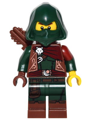 Display of LEGO Collectible Minifigures Rogue