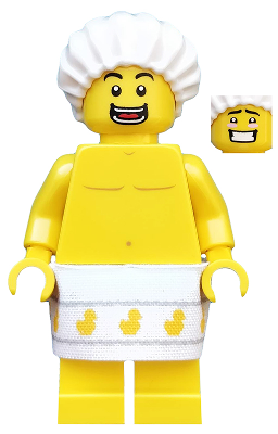 This LEGO minifigure is called, Shower Guy, Series 19 (Minifigure Only without Stand and Accessories) . It's minifig ID is col342.