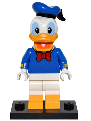 Set coldis-10 Donald Duck, Disney, Series 1 (Complete Set with Stand and Accessories)