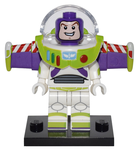 Display for LEGO Collectible Minifigures Buzz Lightyear, Disney, Series 1 