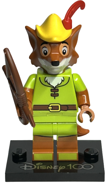 Box art for LEGO Collectible Minifigures Robin Hood, Disney 100 