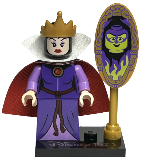 Box art for LEGO Collectible Minifigures The Queen, Disney 100 