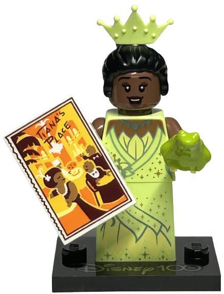 Box art for LEGO Collectible Minifigures Tiana, Disney 100 