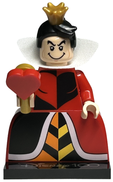 Box art for LEGO Collectible Minifigures Queen of Hearts, Disney 100 