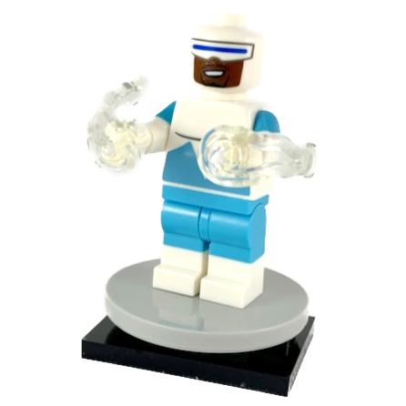 Set coldis2-18 Frozone, Disney, Series 2 (Complete Set with Stand and Accessories)