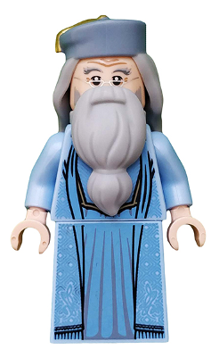 This LEGO minifigure is called, Albus Dumbledore, Harry Potter, Series 1 (Minifigure Only without Stand and Accessories) . It's minifig ID is colhp16.