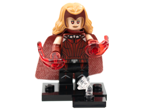 Box art for LEGO Collectible Minifigures The Scarlet Witch, Marvel Studios, Series 1 