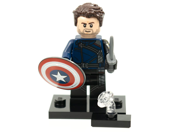 Display for LEGO Collectible Minifigures Winter Soldier, Marvel Studios 