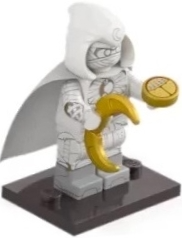 Box art for LEGO Collectible Minifigures Moon Knight, Marvel Studios, Series 2 