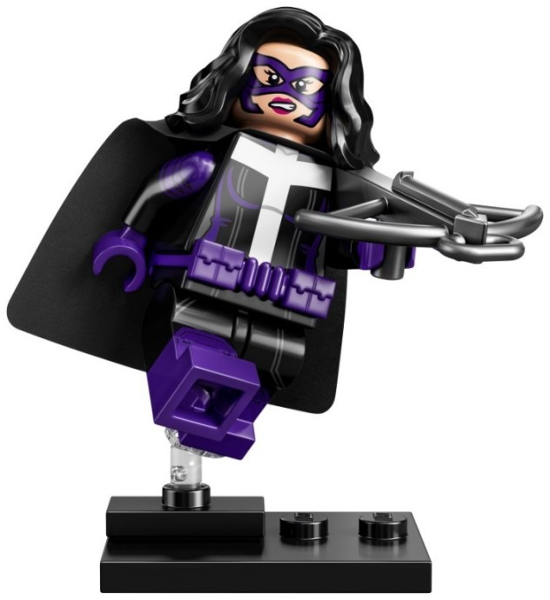 Box art for LEGO Collectible Minifigures Huntress, DC Super Heroes 