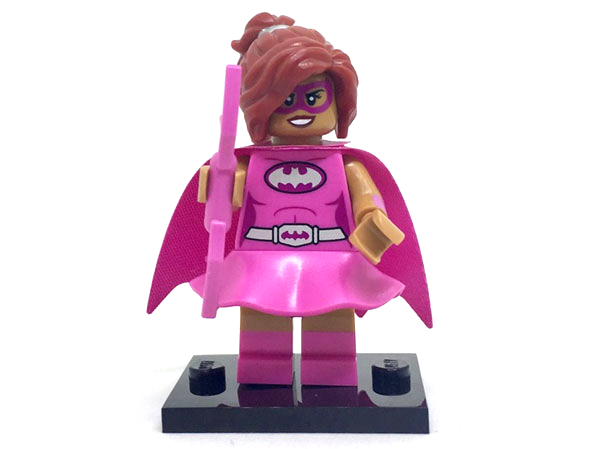 Box art for LEGO Collectible Minifigures Pink Power Batgirl, The LEGO Batman Movie, Series 1 