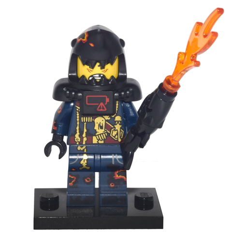 Set coltlnm-14 Shark Army Great White, The LEGO Ninjago Movie (Complete Set with Stand and Accessories)