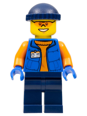 This LEGO minifigure is called, Arctic Research Assistant . It's minifig ID is cty0496.