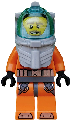 This LEGO minifigure is called, Deep Sea Diver . It's minifig ID is cty0560.