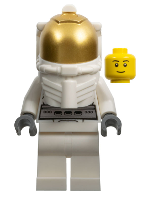 This LEGO minifigure is called, Utility Shuttle Astronaut, Male . It's minifig ID is cty0568.