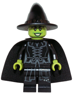 This LEGO minifigure is called, Wicked Witch . It's minifig ID is dim005.