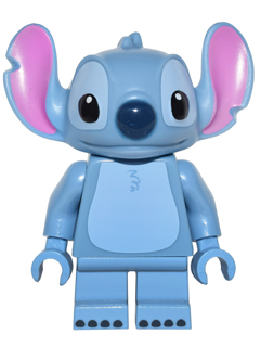 This LEGO minifigure is called, Stitch, Disney, Series 1 (Minifigure Only without Stand and Accessories) . It's minifig ID is dis001.