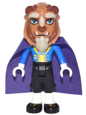 This LEGO minifigure is called, Beast / Prince Adam, Small Eyes . It's minifig ID is dp025.