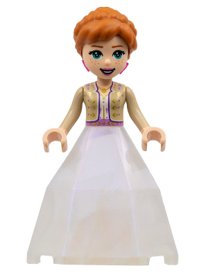 Display of LEGO Disney Anna, Diamond Dress Container Bottom