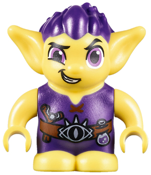 This LEGO minifigure is called, Goblin, Rimlin (6192279) . It's minifig ID is elf039.