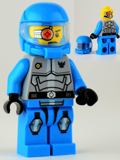 This LEGO minifigure is called, Solomon Blaze . It's minifig ID is gs004.