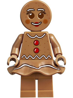 Display of LEGO Holiday & Event Gingerbread Woman