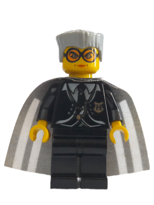 Display of LEGO Harry Potter Madame Hooch