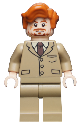 Professor Remus Lupin Dark Tan Suit Bricker King