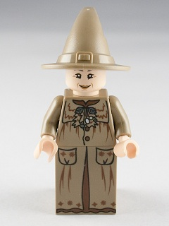 This LEGO minifigure is called, Professor Pomona Sprout . It's minifig ID is hp131.