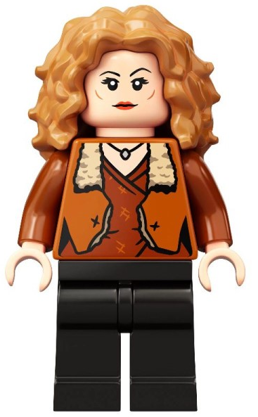 Display of LEGO Harry Potter Madam Rosmerta