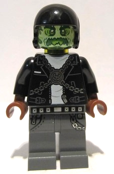 This LEGO minifigure is called, Dwayne, Possessed . It's minifig ID is hs040.
