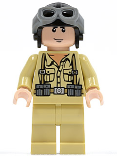 This LEGO minifigure is called, German Soldier 1 *Includes pistol from 7620. It's minifig ID is iaj003.