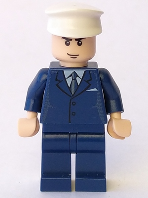This LEGO minifigure is called, Pilot . It's minifig ID is iaj022.