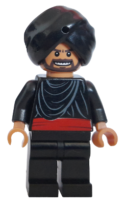 This LEGO minifigure is called, Cairo Swordsman . It's minifig ID is iaj037.