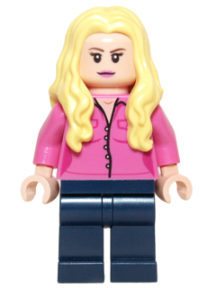 This LEGO minifigure is called, Penny . It's minifig ID is idea015.