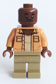 This LEGO minifigure is called, Barry . It's minifig ID is jw005.