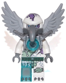 This LEGO minifigure is called, Voom Voom, Flat Silver Armor . It's minifig ID is loc082.